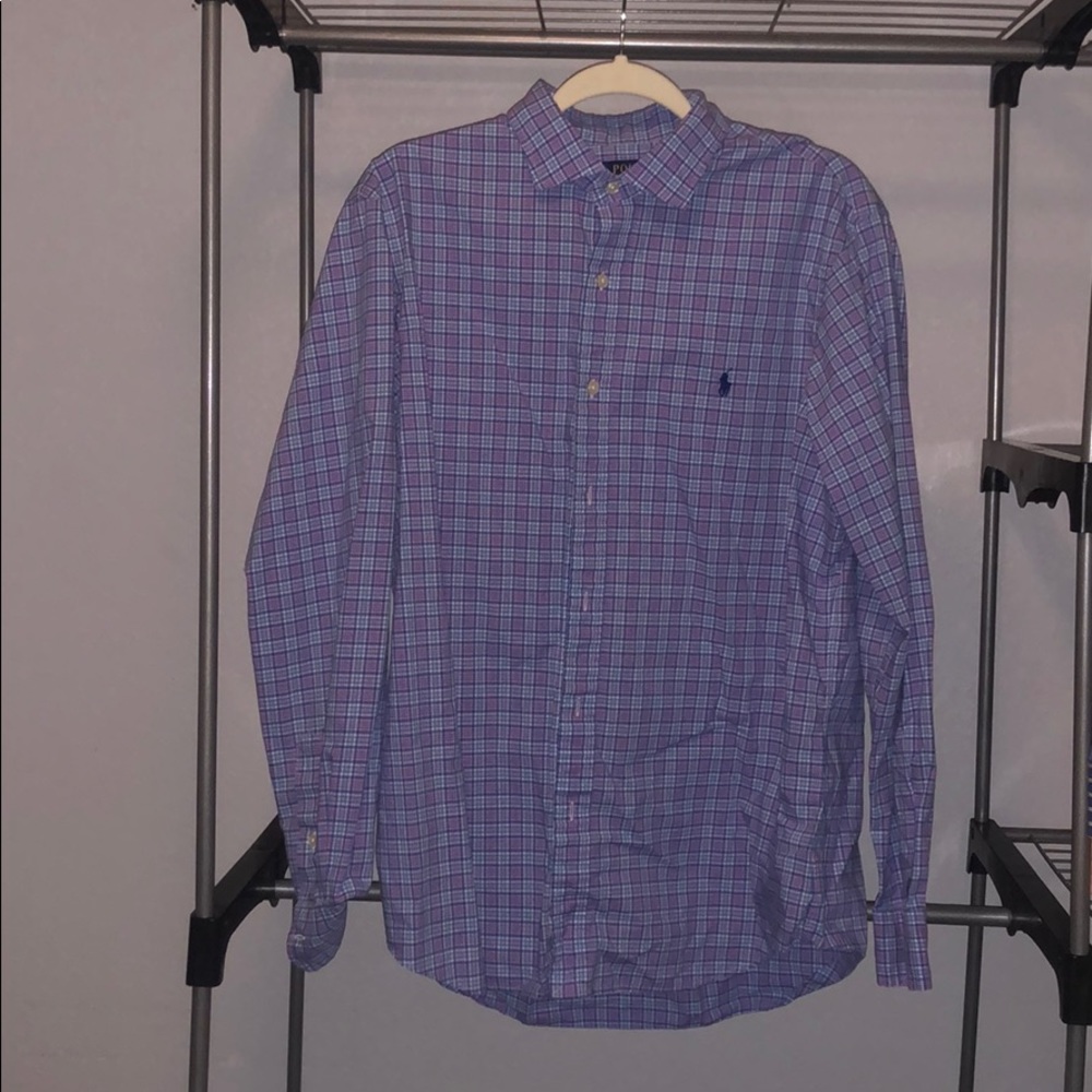 Polo button down shirt